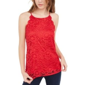 BCX Junior’s Lace Sleeveless Top Size L new with tag.